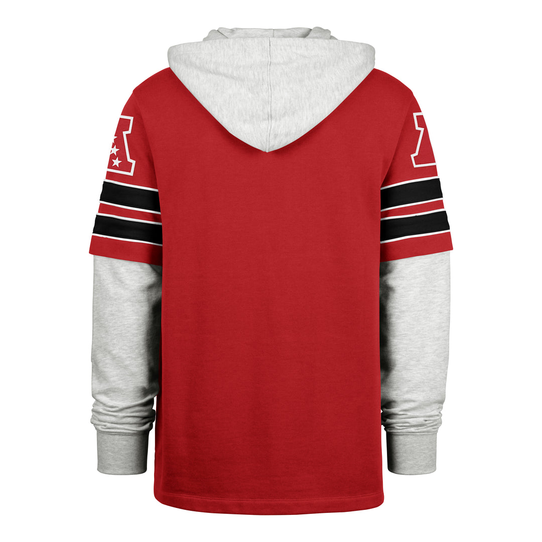 Kansas City Chiefs 47 Brand Racer Red Double Header Blitz Crbk Lcr M Racer Red