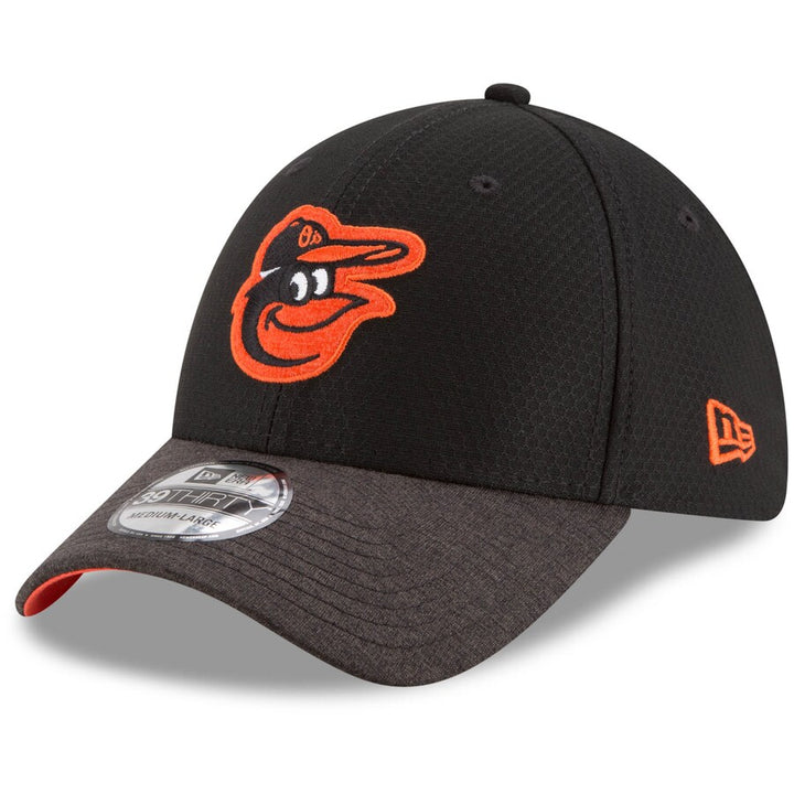 Baltimore Orioles New Era Popped Shadow 39THIRTY Flex Hat - Black