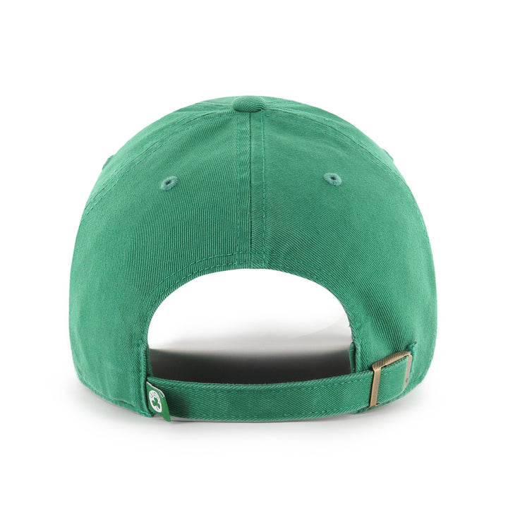 Boston Celtics 47 Brand Clean Up Wordmark Adjustable Hat - Kelly Green
