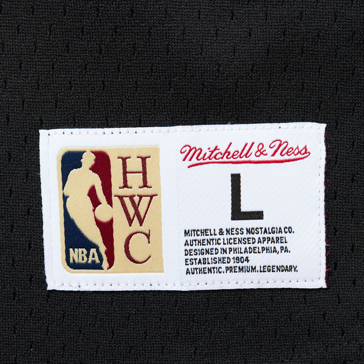 Chicago Bulls Mitchell & Ness Fashion Mesh V-Neck Vintage Logo
