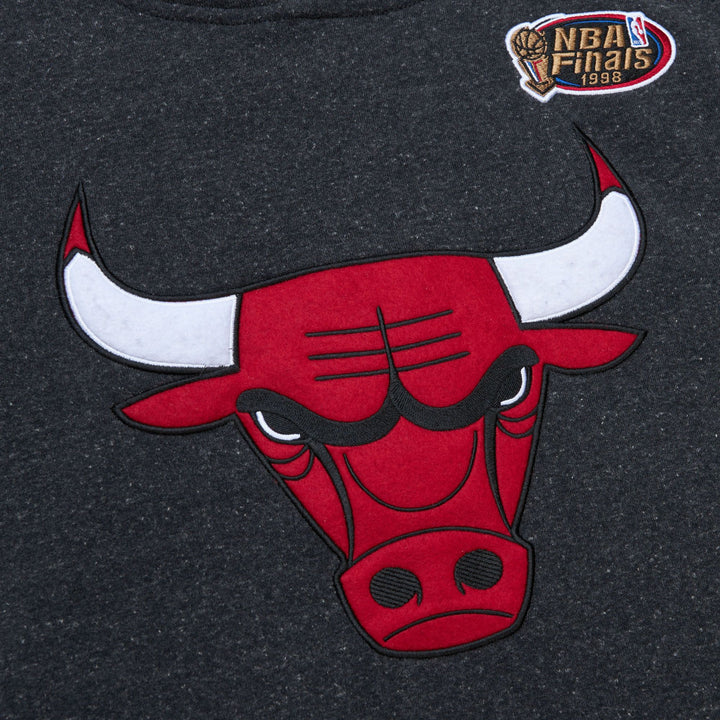 Chicago Bulls Mitchell & Ness Snow Washed Fleece Hoodie