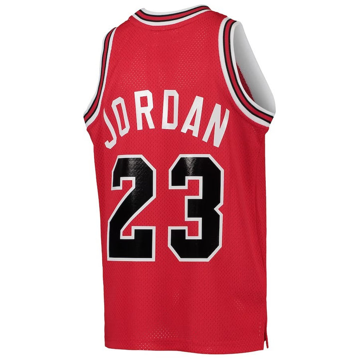 Chicago Bulls Mitchell & Ness Youth Michael Jordan #23 Red 1984-85 Hardwood Classics Authentic Jersey