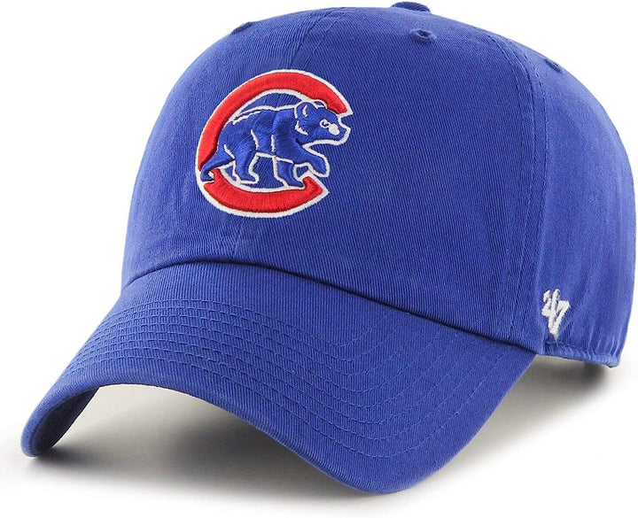 Chicago Cubs 47 Brand Dark Royal Blue Clean Up Hat