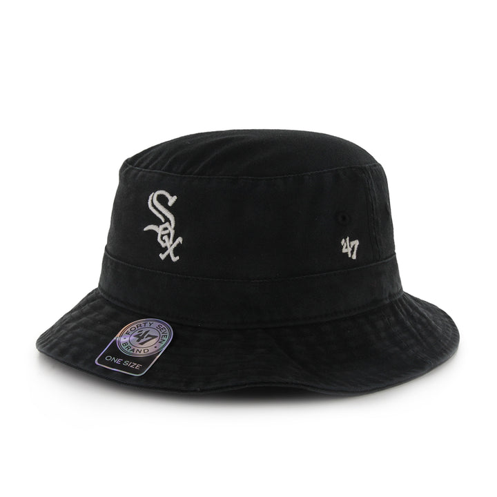 Chicago White Sox 47 Brand Black Primary Bucket Hat