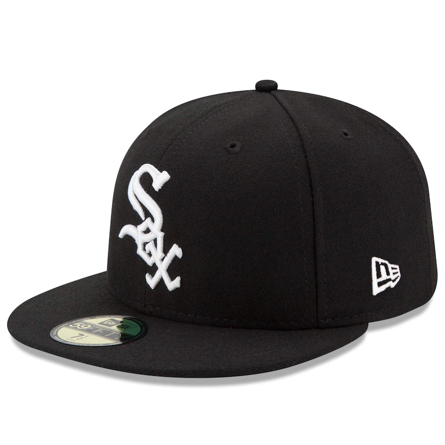 Chicago White Sox New Era Black Game Authentic Collection On-Field 59FIFTY Fitted Hat