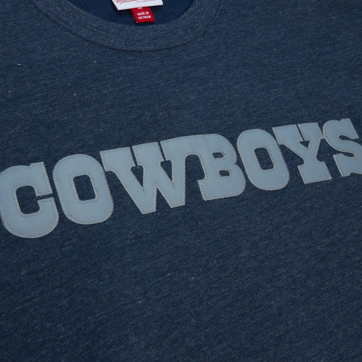 Dallas Cowboys Mitchell & Ness Playoff Win 2.0 Crew Vintage
