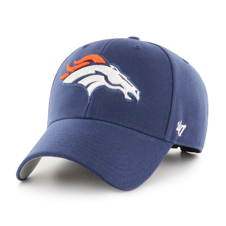 Denver Broncos 47 Brand Navy MVP Adjustable Hat