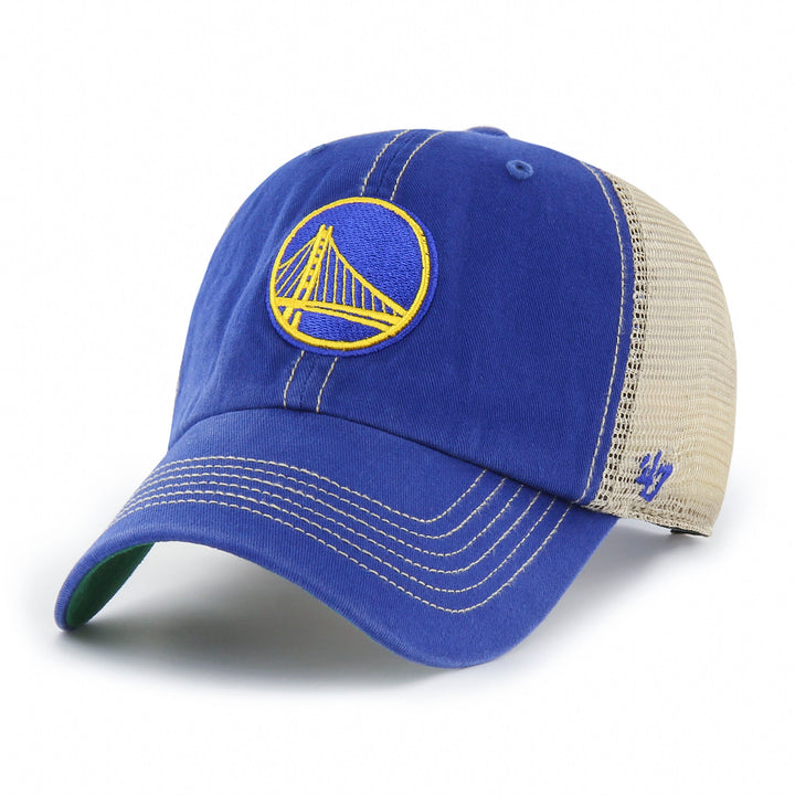Golden State Warriors 47 Brand Clean Up Trucker Hat