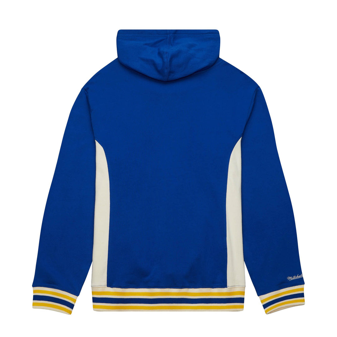 Golden State Warriors Mitchell & Ness Royal Team Legacy French Terry Hoodie