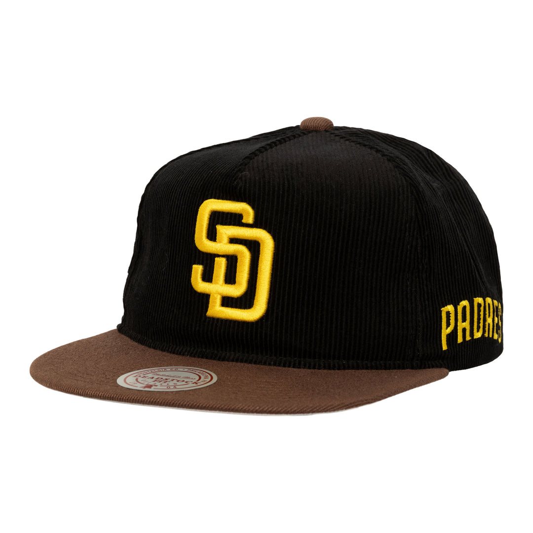 San Diego Padres Mitchell & Ness MLB Double Cord Deadstock Snapback Padres
