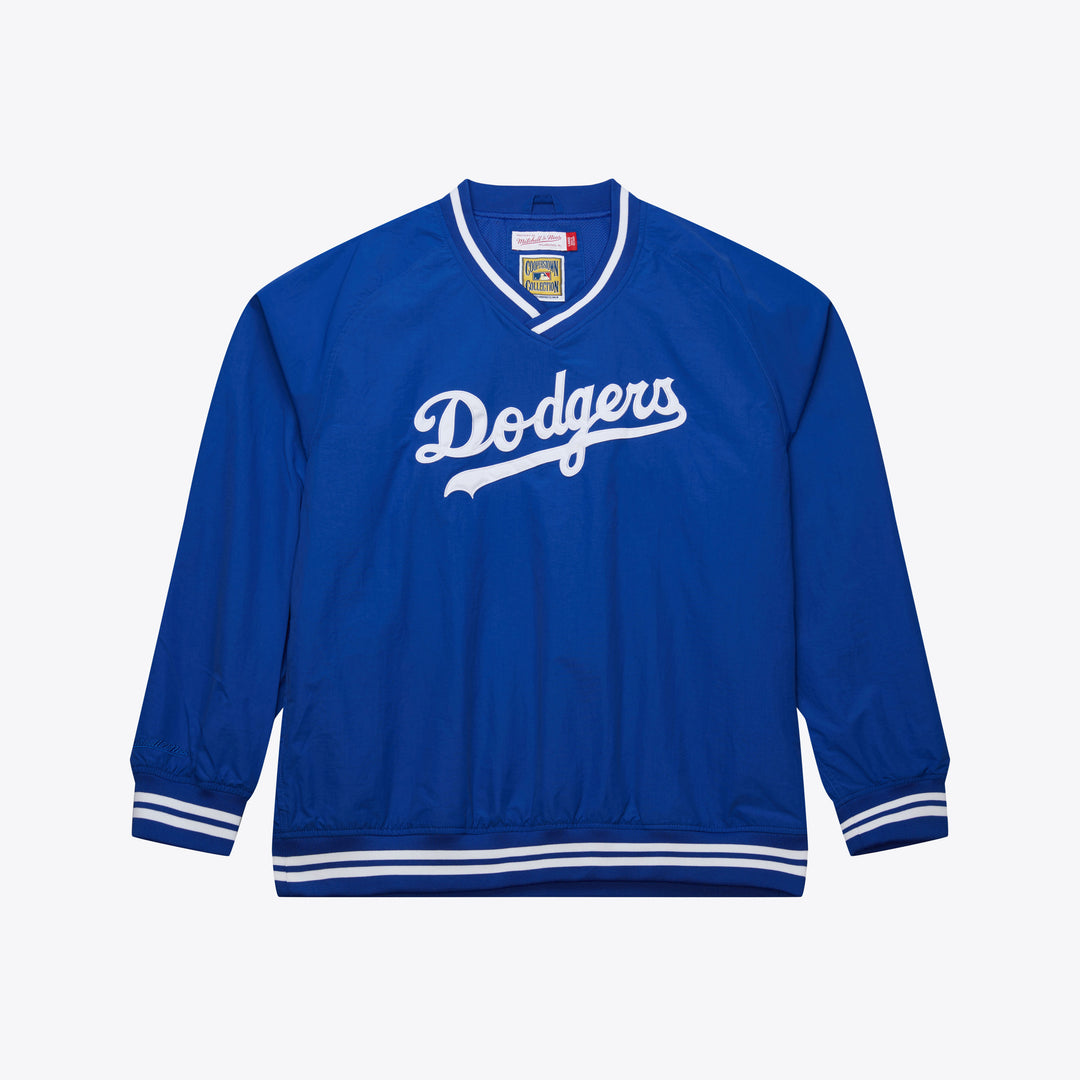 Los Angeles Dodgers Mitchell & Ness MLB Nylon Pullover Jacket Vintage Logo Dodgers