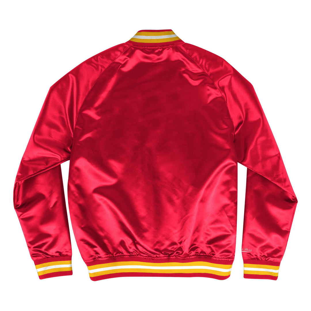 Kansas City Chiefs Mitchell & Ness Lightweight Satin Jacket