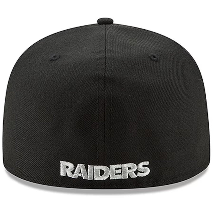 Las Vegas Raiders New Era Black Omaha 59FIFTY Fitted Hat