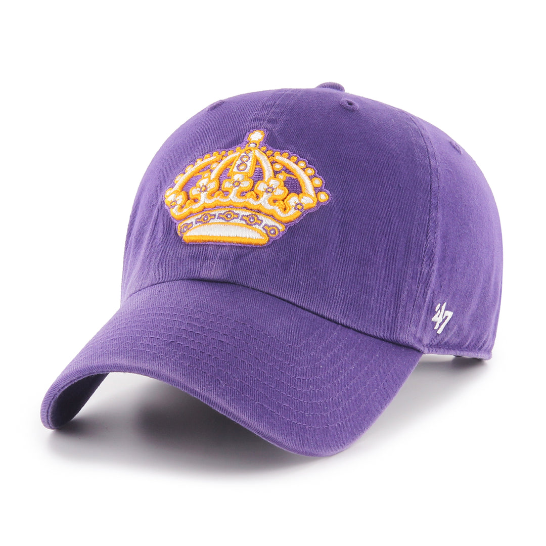 Los Ageles Kings 47 Brand Vintage Purple Clean Up Hat