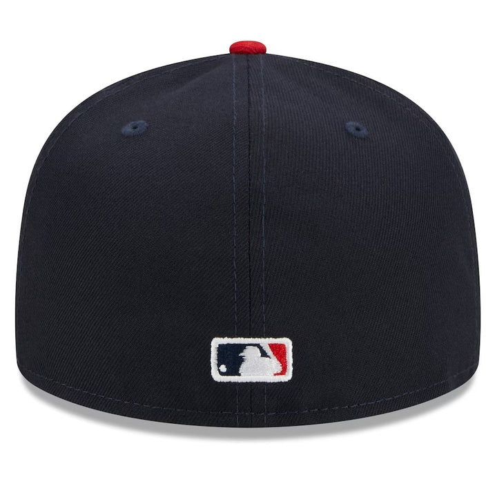 Los Angeles Angels New Era Cooperstown Collection Retro City 59FIFTY Fitted Hat - Navy