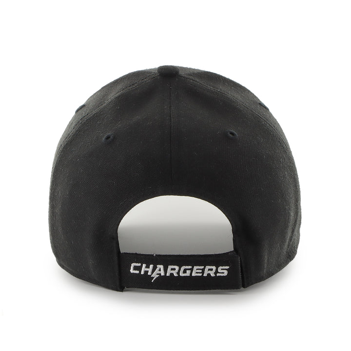 Los Angeles Chargers 47 Brand Black & White MVP Cap