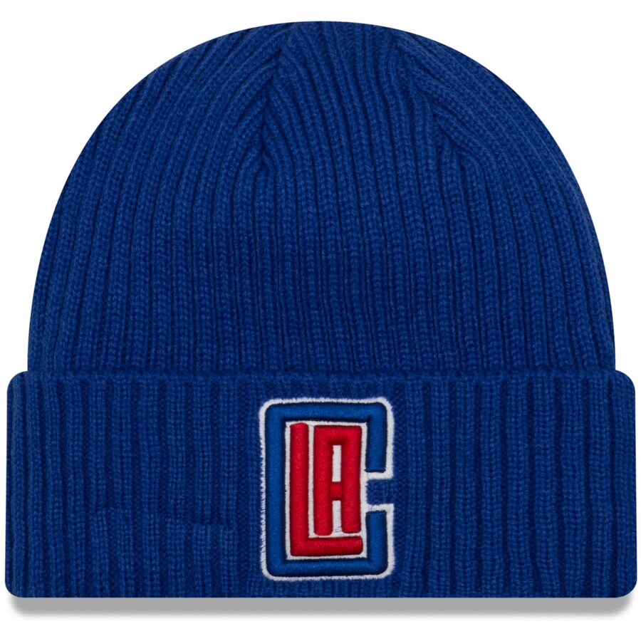 Los Angeles Clippers New Era Royal Core Classic Cuffed Knit Hat