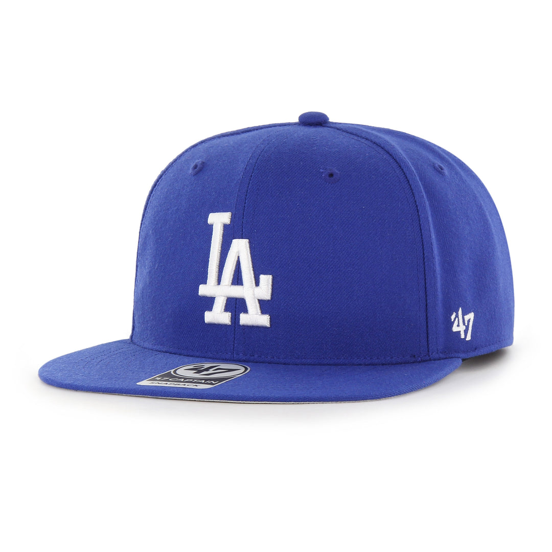Los Angeles Dodgers 47 Brand 2020 World Series Sure Shot Captain Snapback Hat - Royal