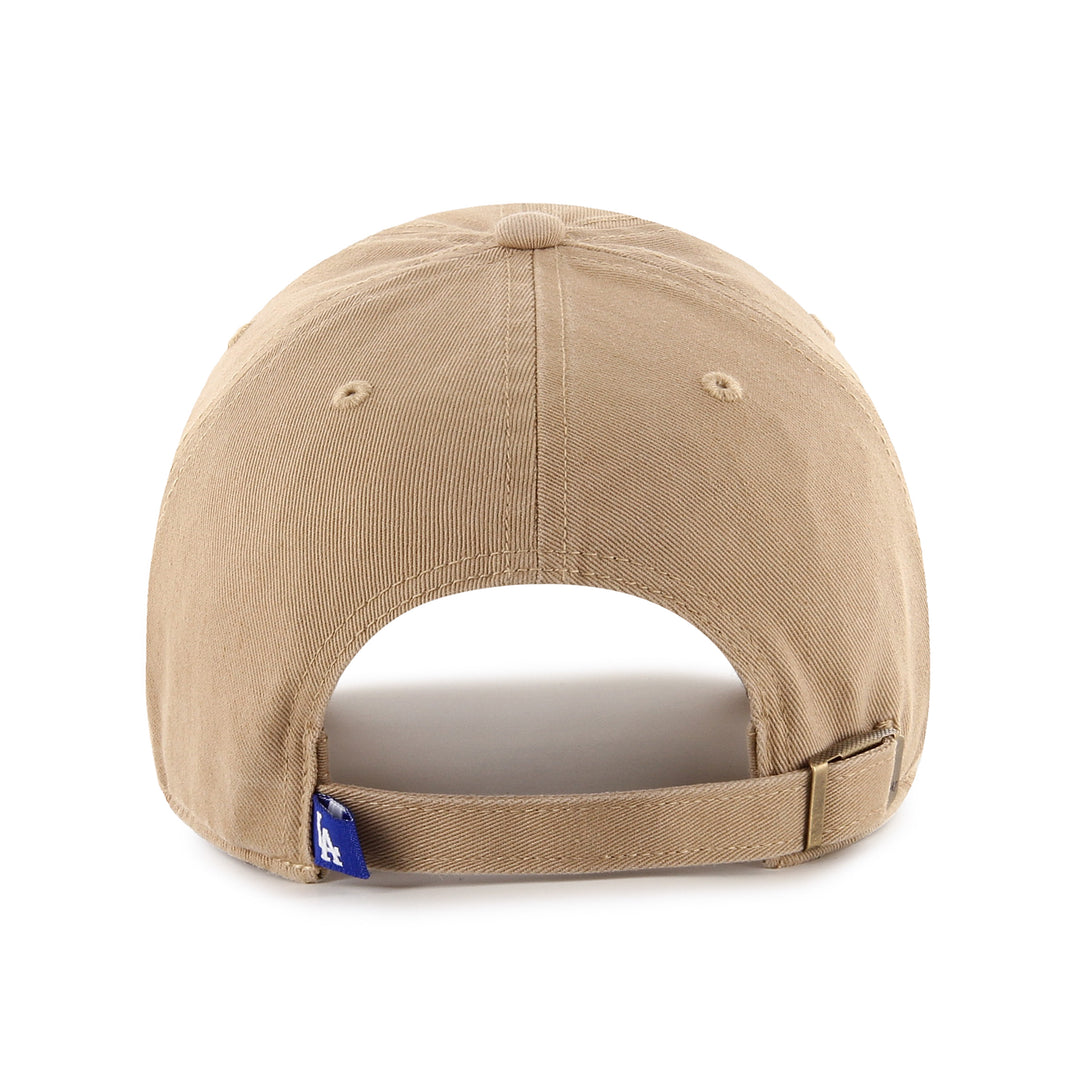 Los Angeles Dodgers 47 Brand Clean Up Adjustable Hat Khaki Royal