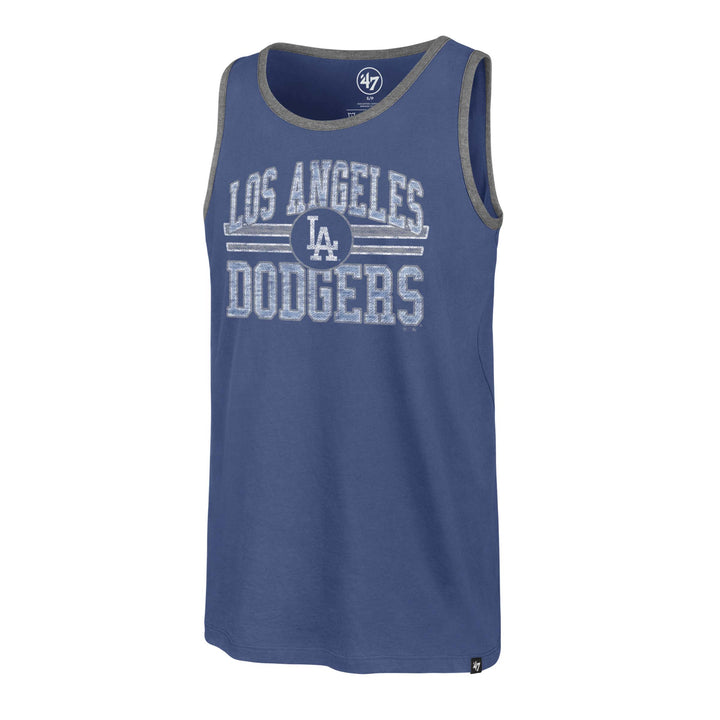 Los Angeles Dodgers 47 Brand Royal Winger Franklin Tank Top