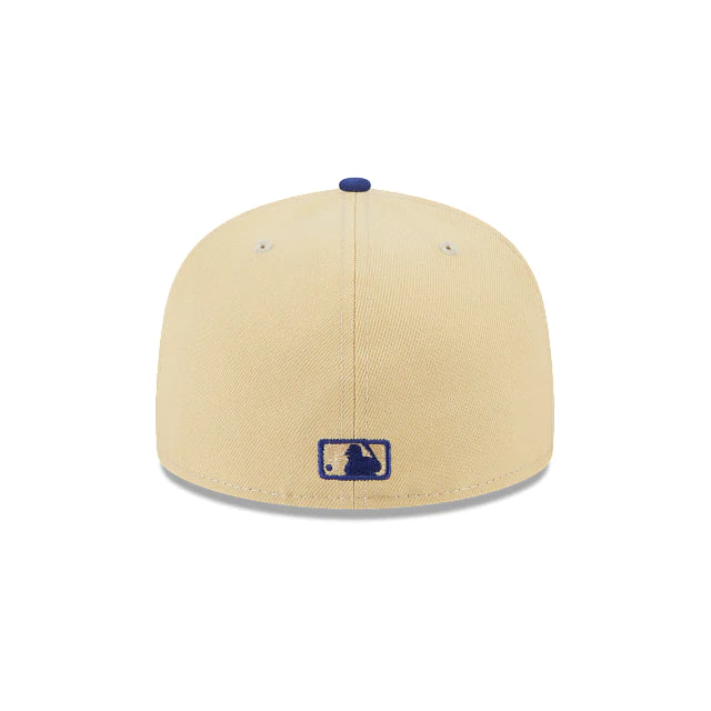 Los Angeles Dodgers New Era Cream Royal Illusion 59FIFTY Fitted Hat