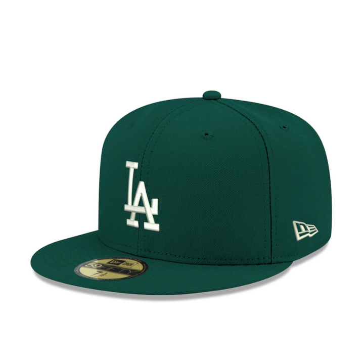 Los Angeles Dodgers New Era Dark Green 59FIFTY Fitted Hat