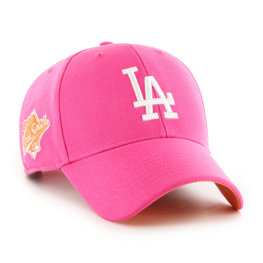 Los Angeles Dodgers '47 Magenta 1988 World Series Mango Undervisor MVP Snapback Hat