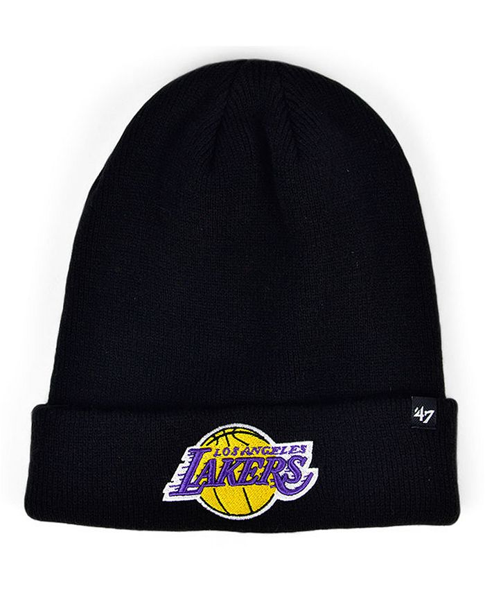 Los Angeles Lakers 47 Brand Basic Cuff Knit Hat