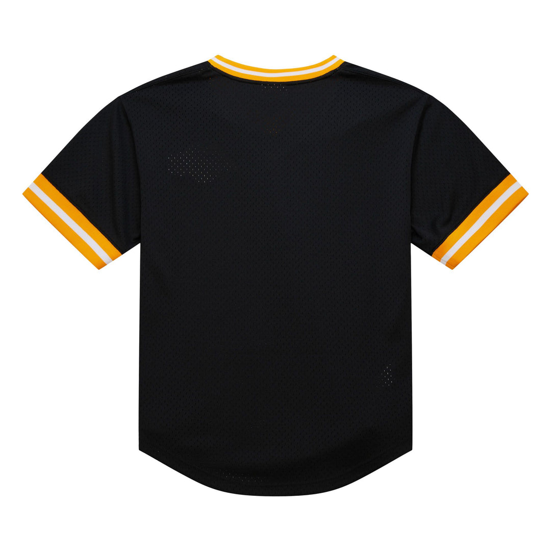 Los Angeles Lakers Mitchell & Ness Fashion Mesh V-Neck Vintage Logo