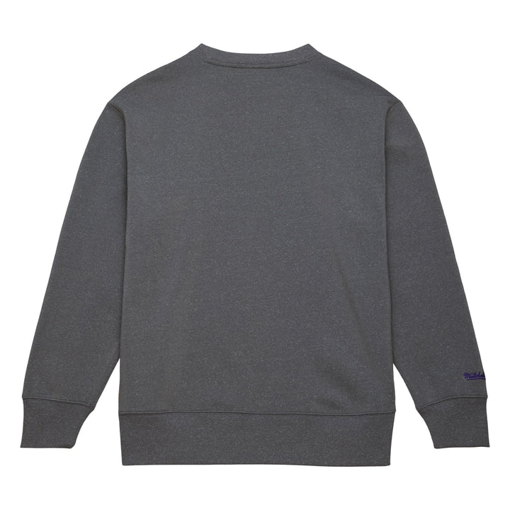 Los Angeles Lakers Mitchell & Ness Snow Washed Fleece Crew