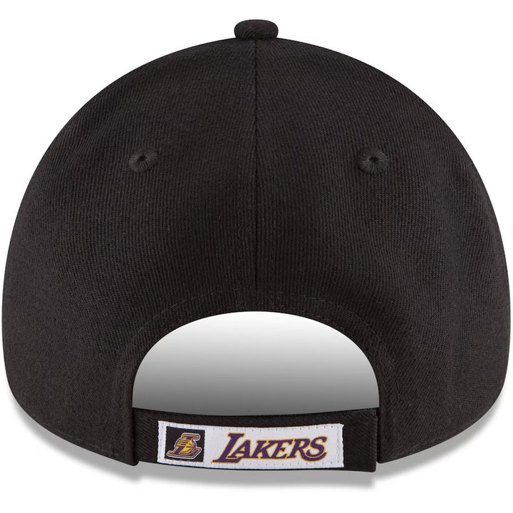 Los Angeles Lakers New Era Black Official Team Color The League 9FORTY Adjustable Hat