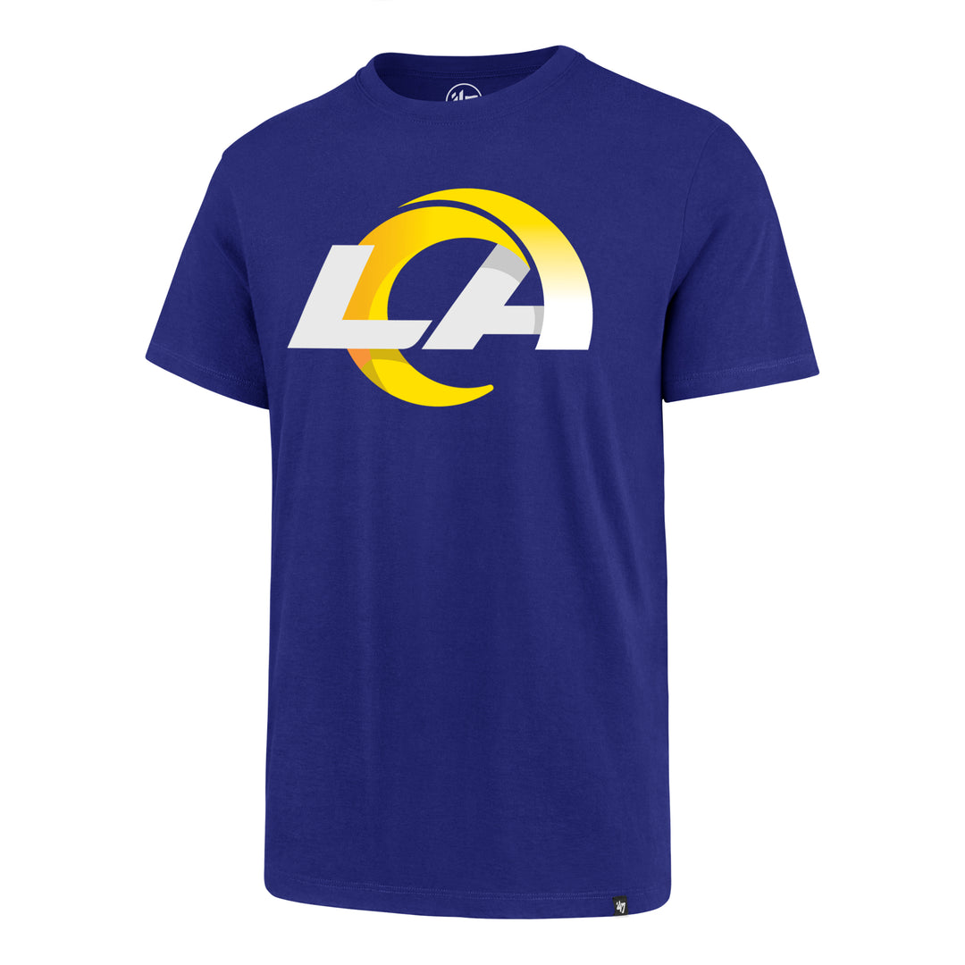 Los Angeles Rams 47 Brand Royal Imprint Super Rival Tee