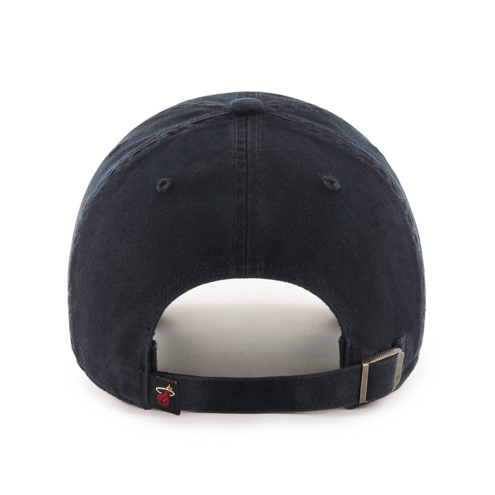 Miami Heat 47 Brand Clean Up Hat Adjustable Cap Black