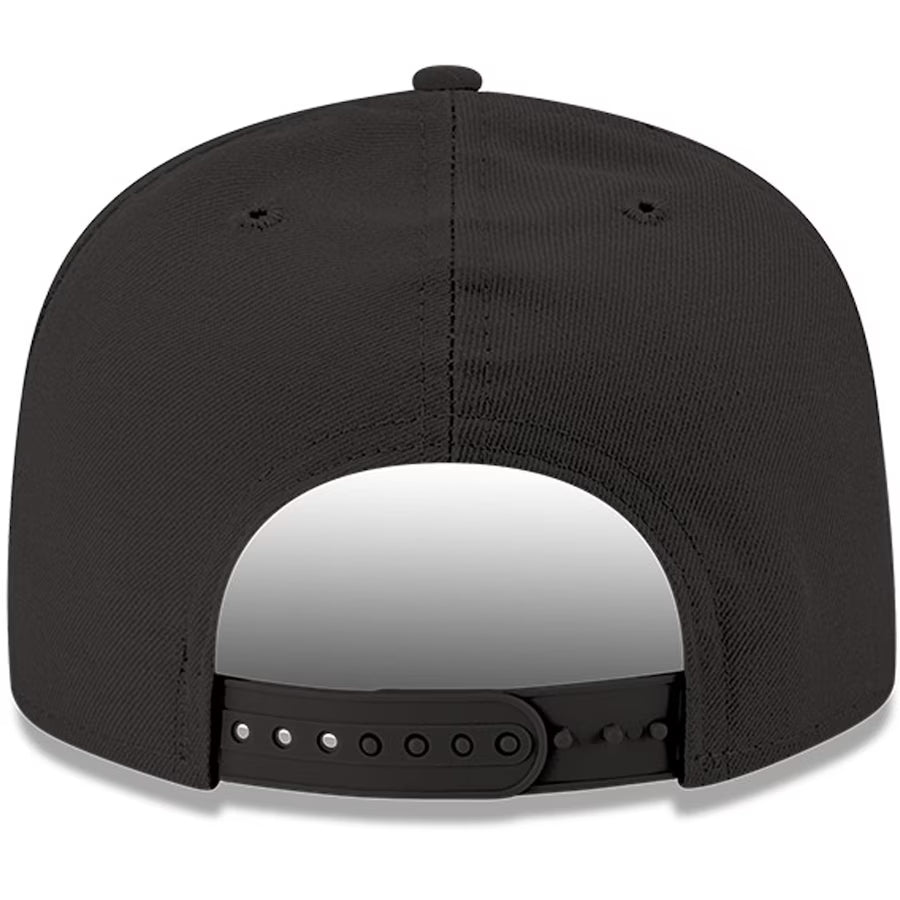 New Era Los Angeles Chargers Black B-Dub 9FIFTY Adjustable Snapback Hat