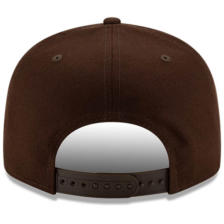 New Era San Diego Padres Brown Team Color 9FIFTY Snapback Adjustable Hat