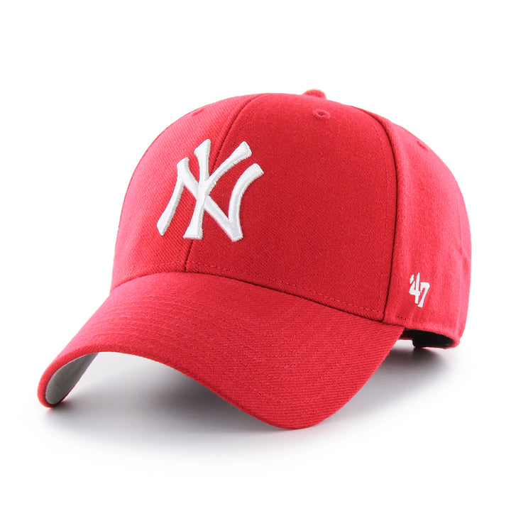 New York Yankees 47 Brand Red MVP Adjustable Hat