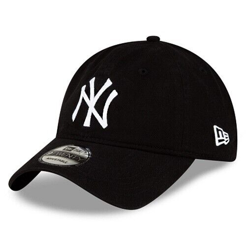 New York Yankees New Era Black 9TWENTY Adjustable Hat