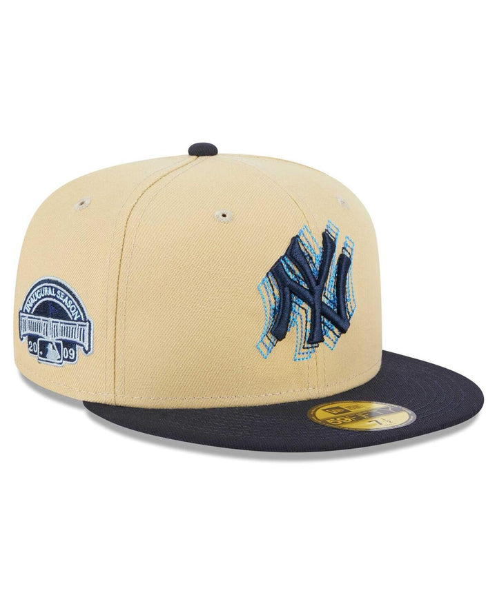 New York Yankees New Era Cream/Navy MLB NWE Illusion 59FIFTY