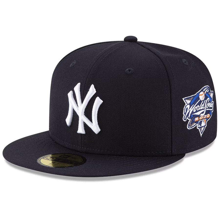 New York Yankees New Era Navy 2000 World Series Wool 59FIFTY Team Fitted Hat