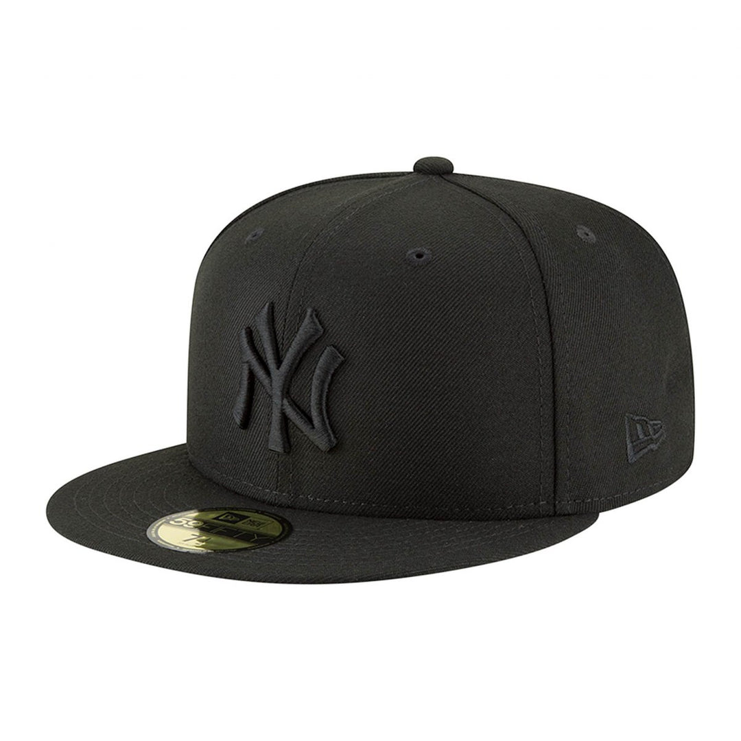 New York Yankees New Era Primary Logo Basic 59FIFTY Fitted Hat - Black