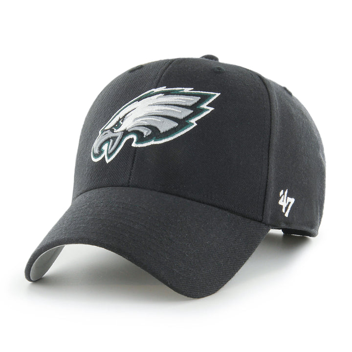 Philadelphia Eagles 47 Brand Mvp Adjustable Hat - Black