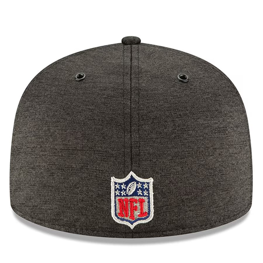 Philadelphia Eagles New Era Black 2018 NFL Sideline Home Official 59FIFTY Fitted Hat