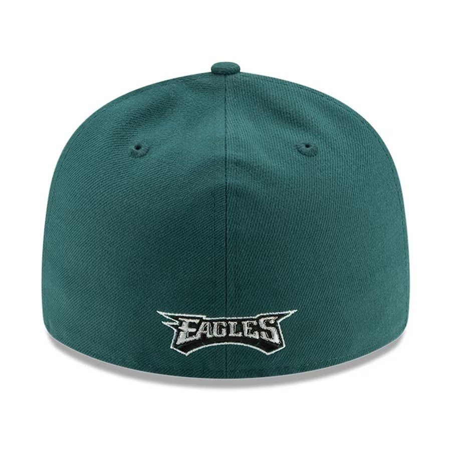 Philadelphia Eagles New Era Omaha Low Profile 59FIFTY Fitted Hat - Midnight Green