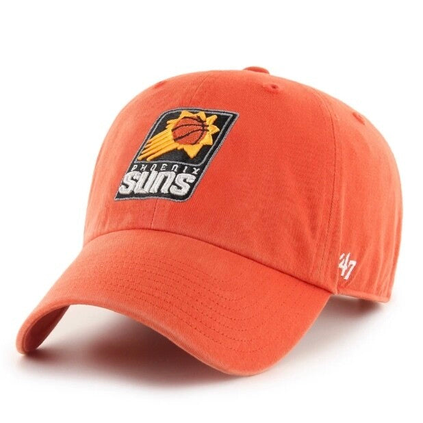 Phoenix Suns 47 Brand Orange Clean Up Adjustable Hat