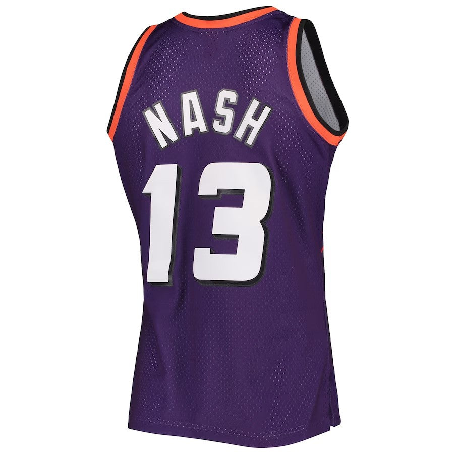 Phoenix Suns Mitchell & Ness Steve Nash #13 Purple 1996-97 Hardwood Classics Swingman Jersey