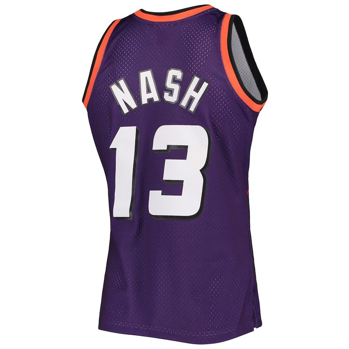 Phoenix Suns Mitchell & Ness Steve Nash #13 Purple 1996-97 Hardwood Classics Swingman Jersey