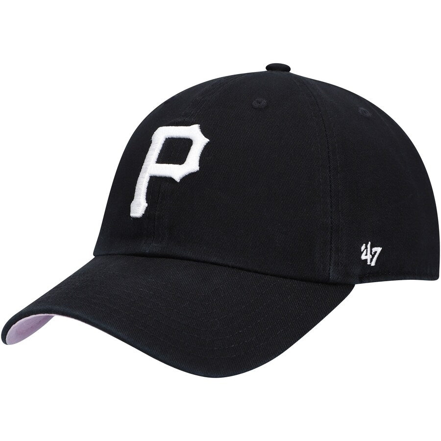 Pittsburgh Pirates 47 Black Fashion Color Ballpark Clean Up Adjustable Hat