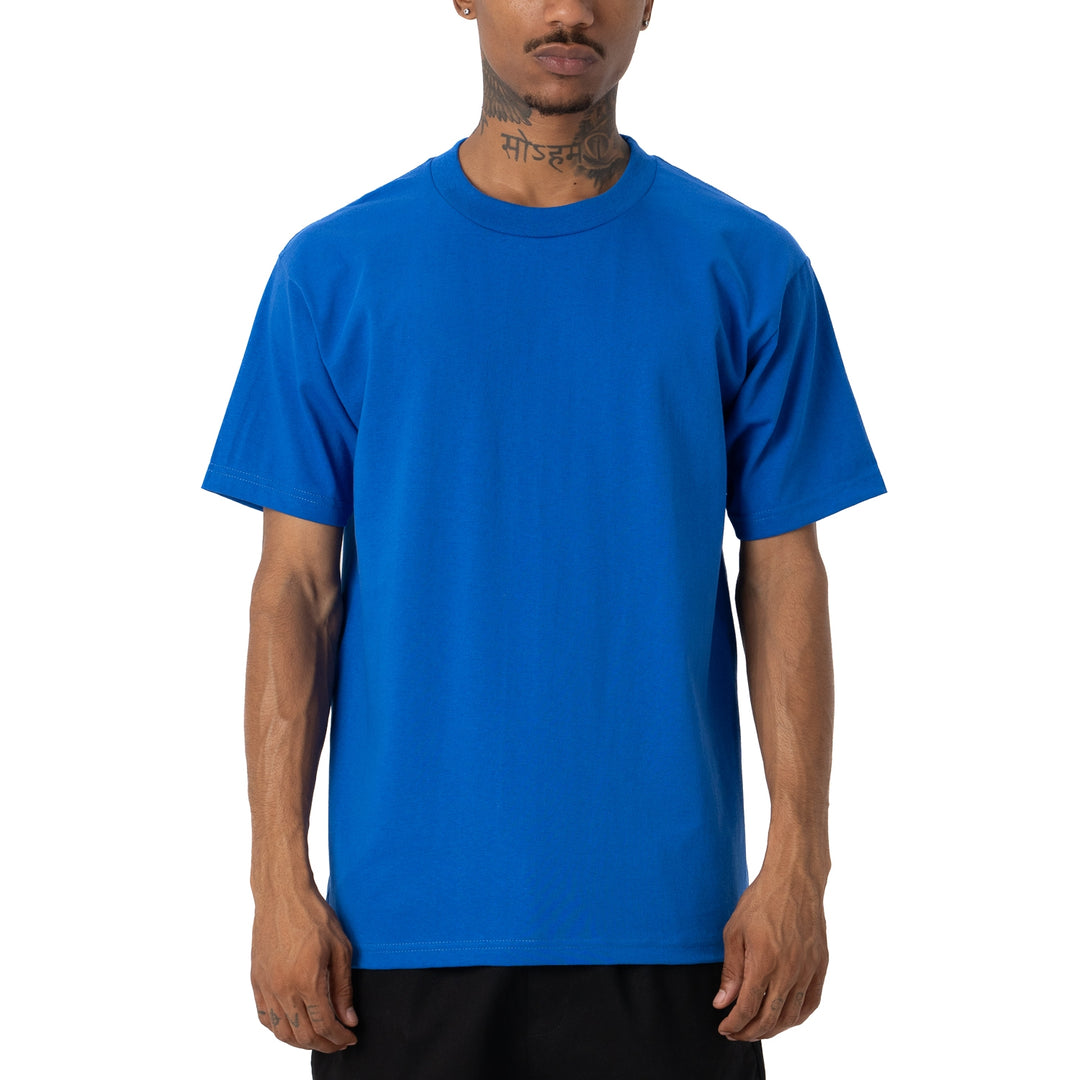 Pro Club Men's Comfort Cotton Short Sleeve T-Shirt Royal Blue