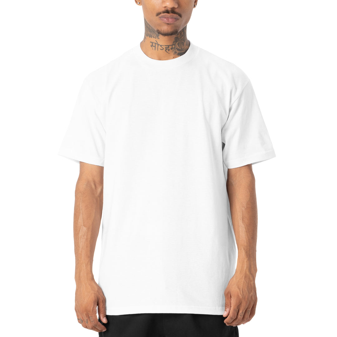 Pro Club Men's Comfort Cotton Short Sleeve T-Shirt White