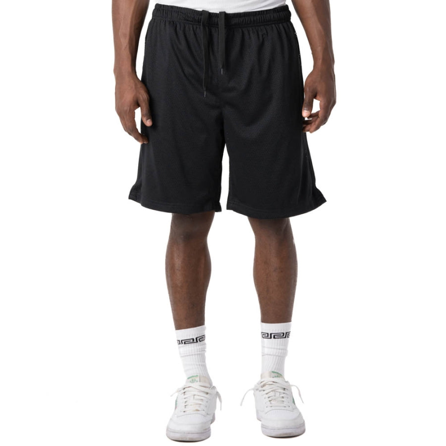 Pro Club Men's Comfort Mesh Athletic Shorts Black